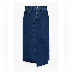 Rag & Bone Indigo Denim Skirt